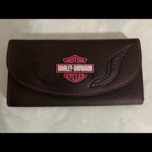 Harley Davidson Women’s Genuine Leather Wallet